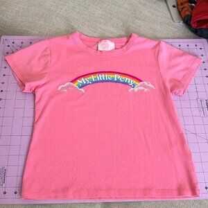 Dolls Kill My Little Pony Pink BABYDOLL t-shirt XL (NOSTALGIA!)